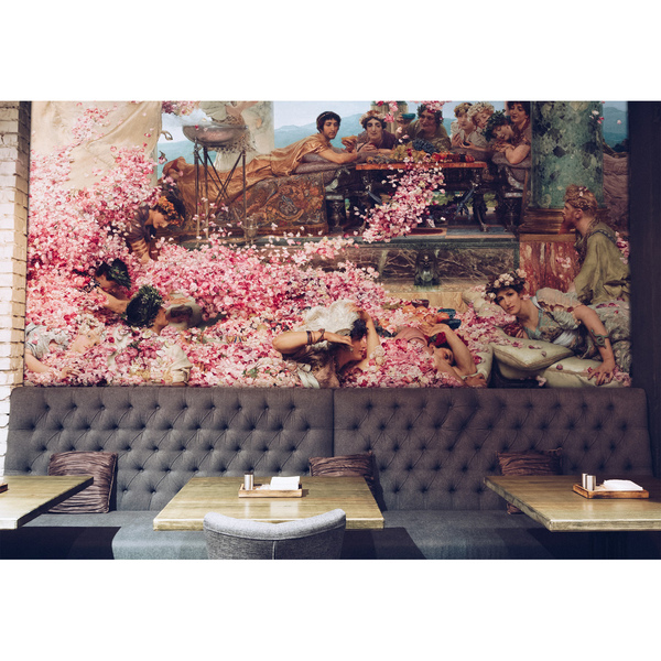 Fotobehang Rust in het paradijselijke paleis