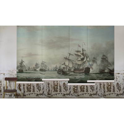 Fotobehang Schepen op zee