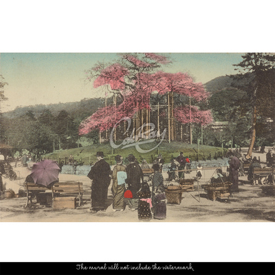 Fotobehang Zonnige middag in Japan