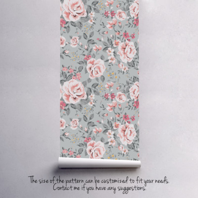 Fotobehang De waardigheid van de roos