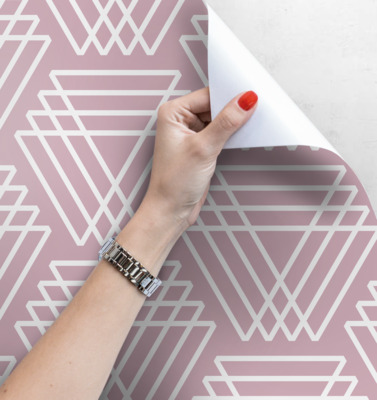 Fotobehang Driehoekige variaties