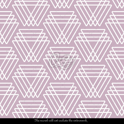 Fotobehang Driehoekige variaties