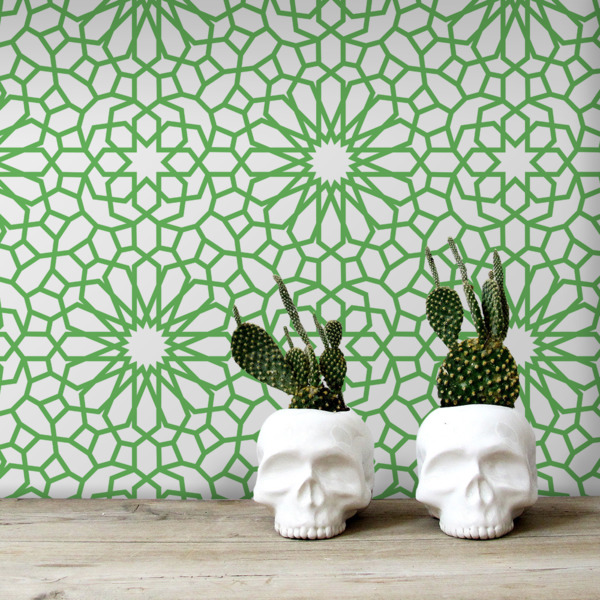 Fotobehang Marokko in het groen