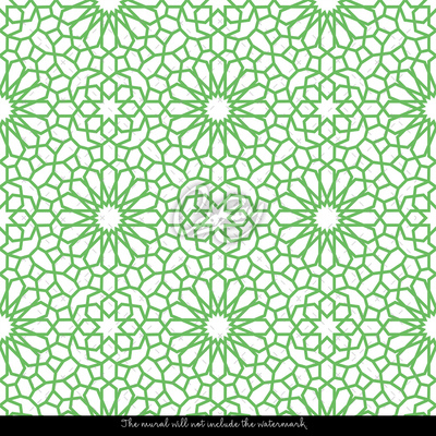 Fotobehang Marokko in het groen