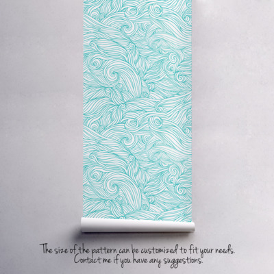 Fotobehang Troebel water