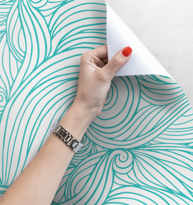 Fotobehang Troebel water