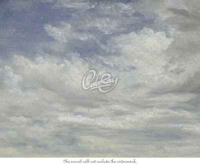 Fotobehang Regen aankondiging