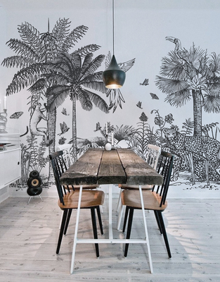 Fotobehang Jungle Expeditie