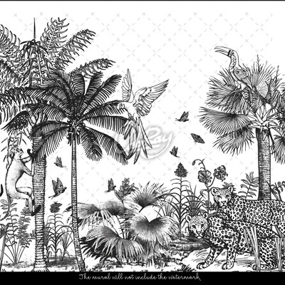 Fotobehang Jungle Expeditie