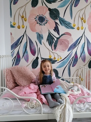 Fotobehang Wilde bloemen