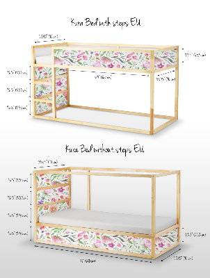 Ikea kura stickers Tuinbloemen