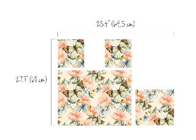 Ikea duktig stickers Vlinder