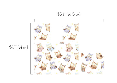 Ikea duktig stickers Uilen