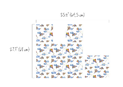 Ikea duktig stickers Vliegers in de bewolkte lucht