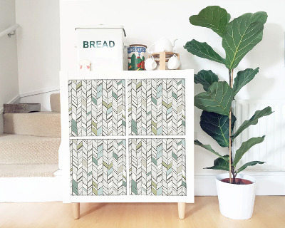 Ikea kallax stickers Natuurlijke harmonie