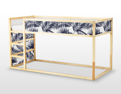 Ikea kura stickers Tropische palmbladeren