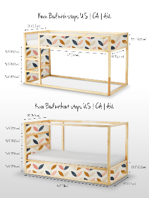 Ikea kura stickers Scandinavisch stijlpatroon