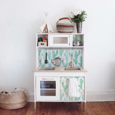 Ikea duktig stickers Cactus