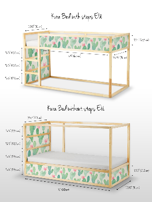 Ikea kura stickers Charmante Cactus