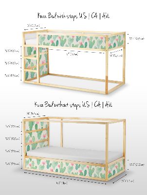 Ikea kura stickers Charmante Cactus