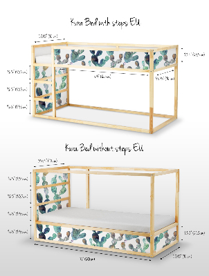 Ikea kura stickers Groene Cactus