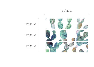 Ikea malm stickers Roestige Cactus