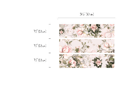 Ikea malm stickers Chique vintage rozen