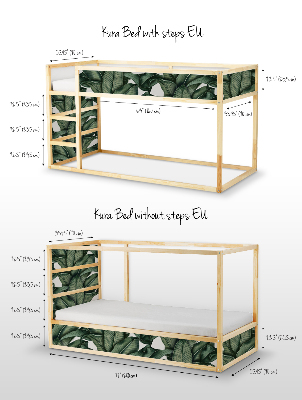 Ikea kura stickers Bananenblad