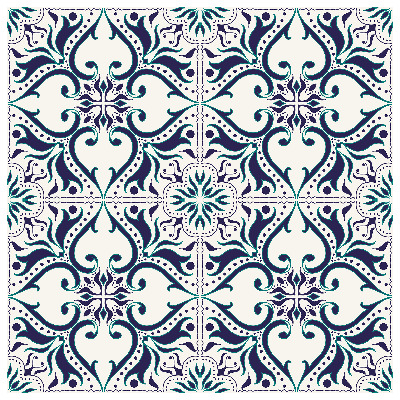 Tegelfolie Mooie bloemen