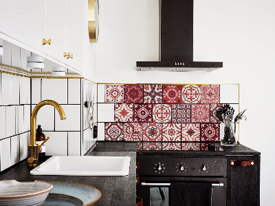 Plakfolie tegels Roze Talavera