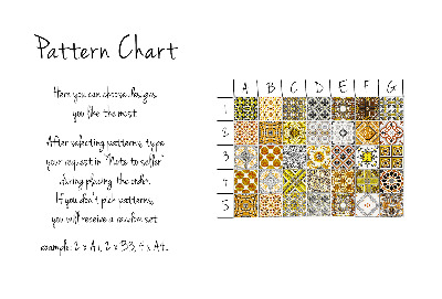 Tegelstickers Gouden Arabesk