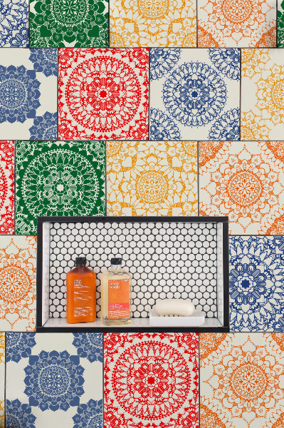 Tegelstickers Mandala