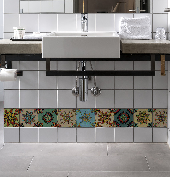 Plakfolie tegels Zeester