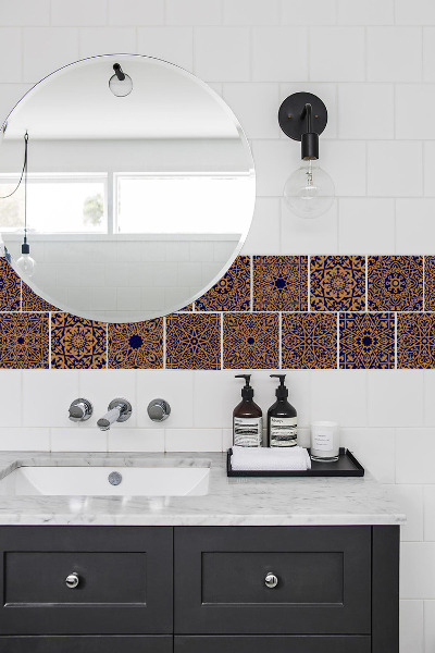 Tegelfolie Moderne Arabesque
