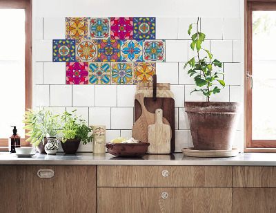 Plakfolie tegels BRUISEND MEXICO