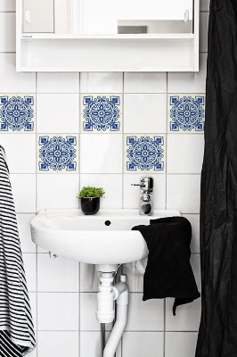 Tegelstickers BLAUW AZULEJO