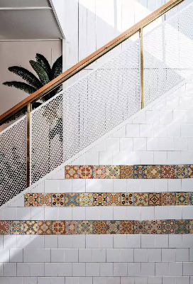 Tegelstickers BRUIN SPANJE