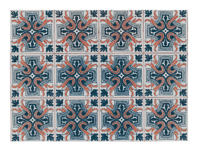 Plakfolie tegels ROESTIG SPANJE