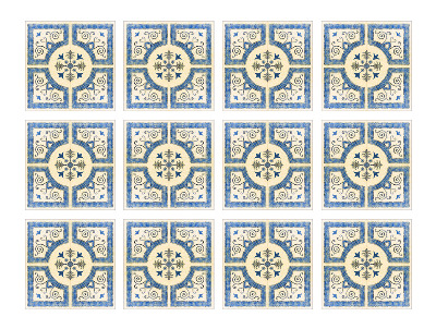 Tegelfolie DE ELEGANTIE VAN LISSABON