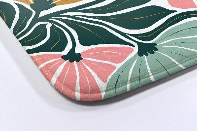 Badkamer mat Geometrische bloemen