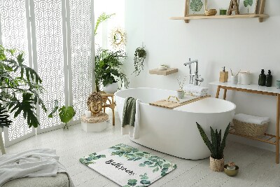 Luxe badmat Bladeren Natuur
