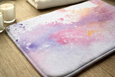 Badkamer mat Kleurrijke vlekken