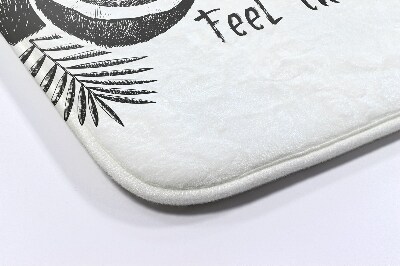 Luxe badmat Kokospalmen