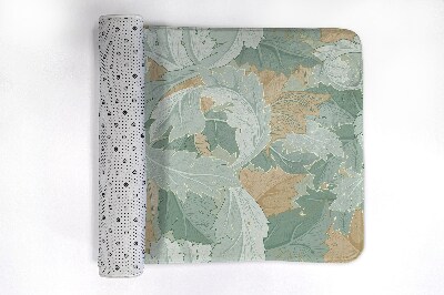 Luxe badmat De bladeren van de plant