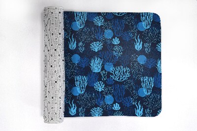 Badmat Blauw koraalrif