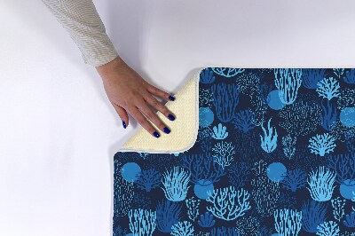 Badmat Blauw koraalrif