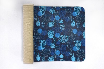 Badmat Blauw koraalrif