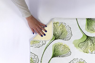 Badkamer mat Ginkgo bladeren