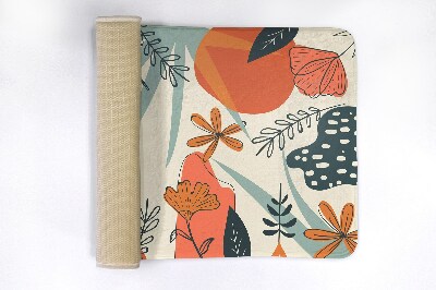 Badmat Bloemen Bloemen