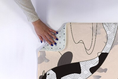 Badkamer mat Koikarpers